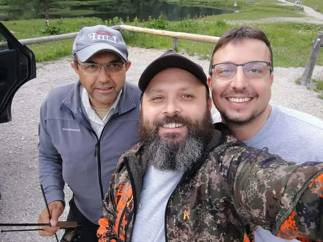 Michele Avanzini, Michele Marmentini e Mauro Merli di Fishing Experience